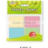 Neon or Pastel Color Assorted Sticky Notes for Shool, Office, Family et