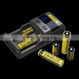 2016 Newest Nitecore battery charger SC2 support 3A max output in one slot