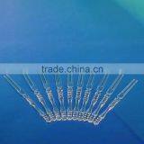 Cheap 4 Inch Eco-friendly Disposable Transparent Plastic Bamboo Design Fruit Forks Bulk Production Quality Choice thumbnail-4