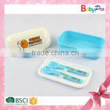 2015 New Design China Hot-Sale Lunch Box Wholesale Kids Meal Box Plastic Lunch Box With Spoon and Fork thumbnail-3