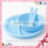 2015 Wholesales Lovely Shape Baby Plate And Spoon Set thumbnail-4