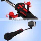 New Arrival Unreal Automated Extension Bluetooth Selfie Stick, Wireless LED Light Selfie Stick With Fan for Cell Phone Quality Choice