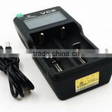 Original XTAR VC2 18650 battery charger Xtar VC2 Plus 18650 Battery and Charger