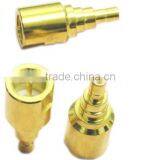 F Male to SMB Male Plug Gold Plated RF Adapter Connector