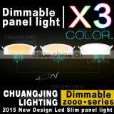 3 Color Dimmable Led Panel Light