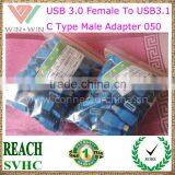 Male 3.1 USB Type C Adapter 050