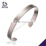 China Manufacturer 2015 latest stainless steel lion head bracelet