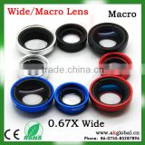 2 in 1 wide angle macro magnetic lens for Samsung Galaxy Note 2 N7100