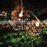 LED light Square cages christmas wedding party holiday indoor outdoor light Battery Lights