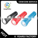 Li-ion battery operated rechargeable led flashlight with high bright led bulb
