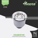 Top Grade Handmade Stainless Steel Sink Strainer Accessories Used For Kitchen Sink thumbnail-5