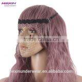 Hexin Party Fancy Dress Costume Mesh Front Paper Party Eye Mask thumbnail-2