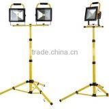 Portable Led 12v Rechargeable Led Work Light Fixture With Stand, Led Flood Lights 20w thumbnail-1