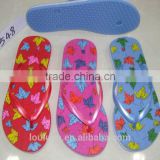 663 LOULUEN Fancy Women Printed EVA Slippers Flip Flops Wholesale
