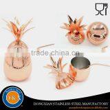 China Custom Design Stainless Steel Copper Pineapple Cup Quality Choice thumbnail-6