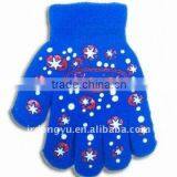 Custom Knit Magic Glove With Dots