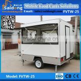 Snack machines mobile food trailer china supplier