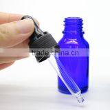 15ml Cobalt Blue Glass Dropper Bottle With Pipettes thumbnail-2