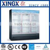 Three Door Merchandiser, Big Showcase Refrigerator, Glass Door Reach In Vertical Refrigerator - 1479 L / 52.3 Cu.ft thumbnail-1