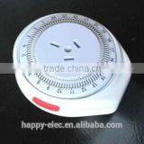 Timer Socket Plug-in ,On-Auto, SAA, CE, ROHS,Indoor Programmable Mechanical Timer Socket thumbnail-2