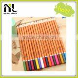 Wholesale cheap China manufacturer direct 36/48 pcs wooden colored free sample pencils