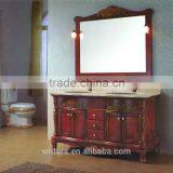 Wholesale Beige Yellow Floor Stand Hotel Bathroom Cabinet WTS839 thumbnail-5