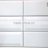 Super white & waterproof interior small size ceramic wall tiles 75x150, 100x100,100x300,100x400