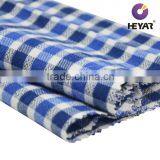 Blue Combo Tencel Cotton Check Shirt Cotton Flannel Fabric thumbnail-1