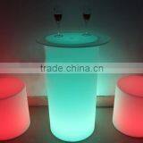 Led Table Cylindrical Bar Scene More Cocktail Disco Furniture