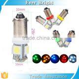 Multi-color 12volts Ba9s 5050 5smd Led Auto Lamp