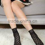 Best Seller Young Girls Spring Wearing Nylon Net Ankle Socks thumbnail-4