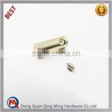 Custom Decorative Metal Brass Glitter Shoelace Aglet With Screw