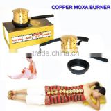 Copper moxa burner