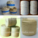 braided and twisted cord ;sisal fiber for machine ;sisal rope made in china ; sisal twine