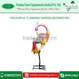 Beautifully Painted and Crafted Pink Flamingo Decoration for Green Garden thumbnail-1