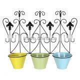 Wall Set Of 3Pot Stand With Pot thumbnail-1