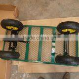 Folding Beach Wagon Garden Tool Cart thumbnail-2