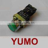 LAY5-BW3361 Push Button LAY5-BW3361L With Lock Green thumbnail-1