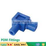 China JULY Supply One Touch Small Size Pneumatic Plastic Pipe Fittings thumbnail-2