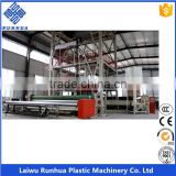 2 Layer 6m Blown Film Extrusion Hdpe Geomembrane Liner Machine thumbnail-5