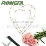 Wire Ribbon Wreath Heart Shape thumbnail-2