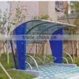 Lake Blue 14mm Construction Material UV Protected Polycarbonate Door Canopy thumbnail-1