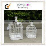 New Birdcage Antique White Wedding Honeymoon Post Box Card Holder thumbnail-1