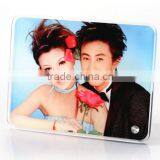 Beautiful Glass Photo Frame Sublimation For Wedding Decoration