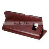 High Quality pu Leather Wallet Card Slot Holder Flip Case for Samsung S6 Edge, Flip Leather Case thumbnail-3