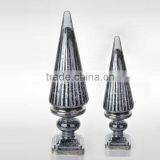 Colored Decorative Blwon Glass Christmas Tree thumbnail-5