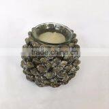 Custom Christmas Artificial Resin Pine Cone Tealight Candle Holder thumbnail-2