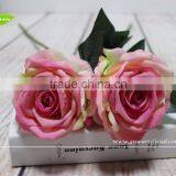 GNW FL-RS65-10CM-PU New Arrival Wholesale Champagne Rose Flower for Sale thumbnail-3