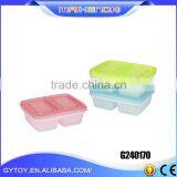 Kids Lunch Box With Compartment Capacity 750ml*2 Lunch Box With Interlayer thumbnail-2