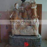 Lovers Outdoor Water Stone Fountains thumbnail-1